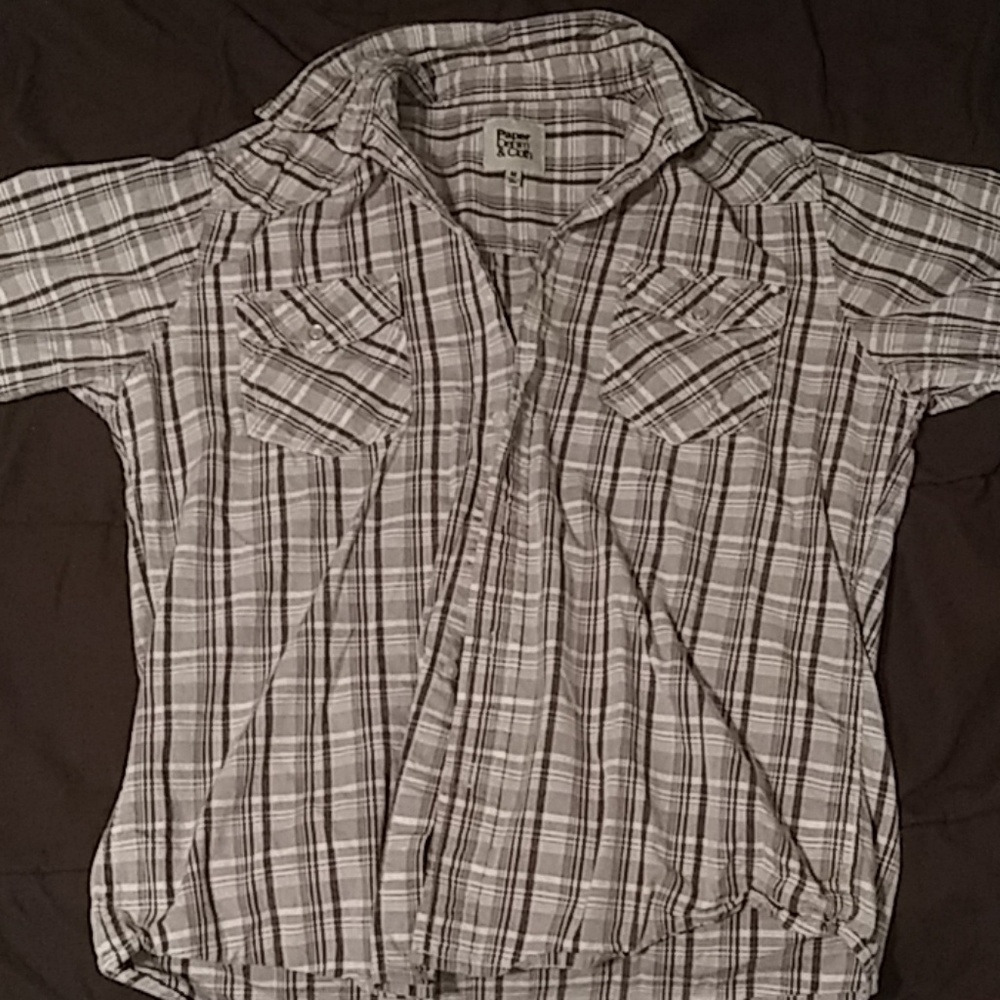 Long sleeve button up dress shirt